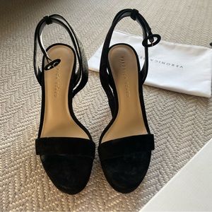 Veronica Beard Black High Heels NWT